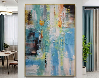 Original Abstract Oil Painting on Canvas, Abstract & Modern Hand Painting Wall Art, Painted On Canvas, Art Home Décor, Office, Decoration