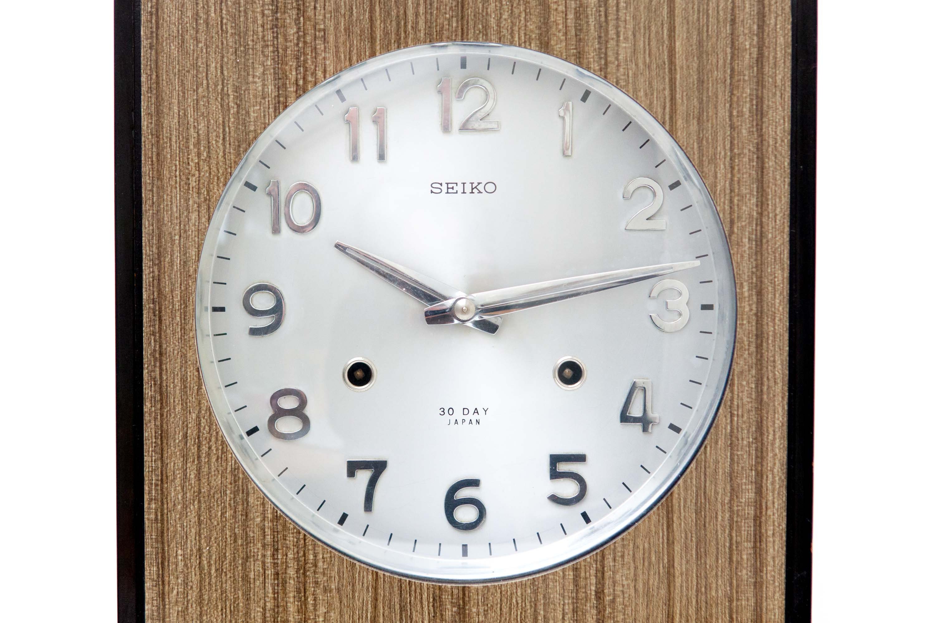 Vintage Retro Seiko 30-day Wall Clock Made in Japan - Etsy