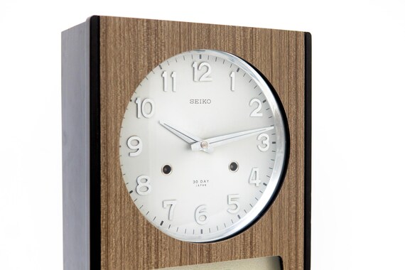 Vintage Retro Seiko 30-day Wall Clock Made in Japan - Etsy
