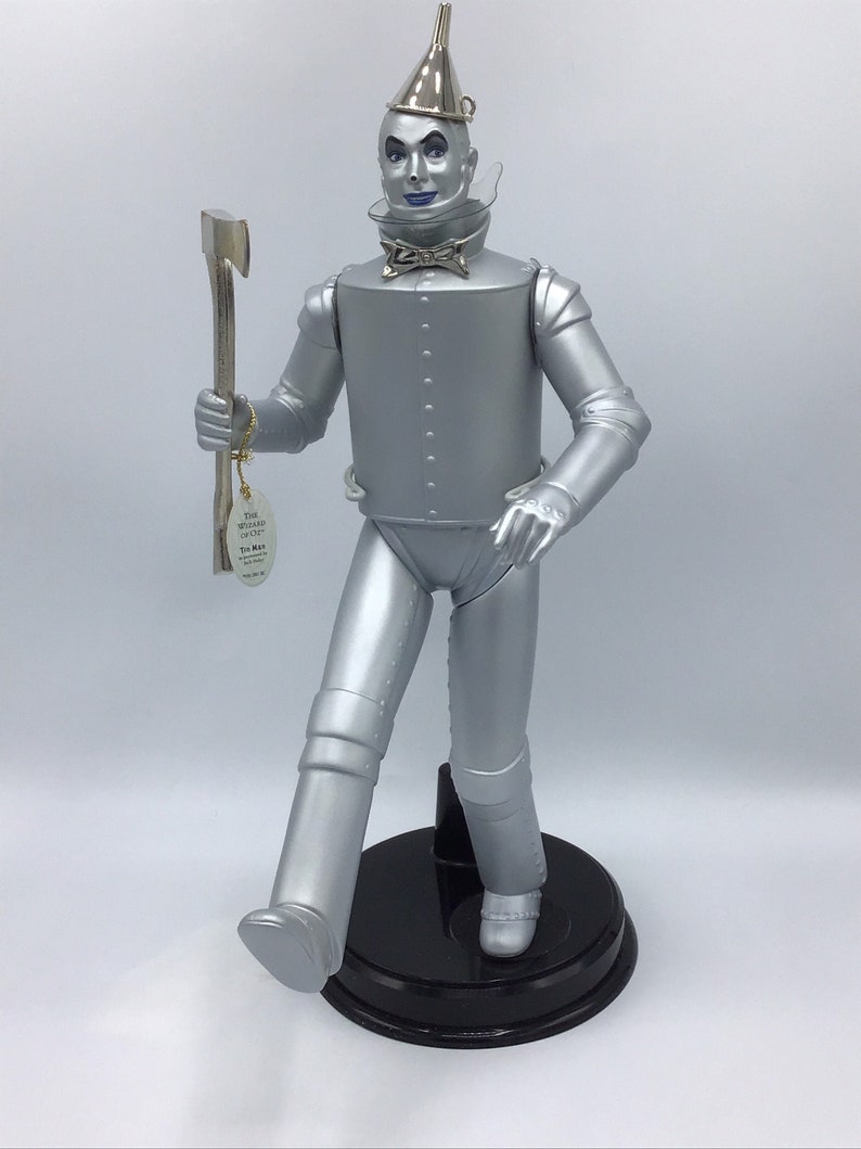 Vintage Large Wizard of Oz Tin Man Figure/Doll Vintage Wizard Etsy