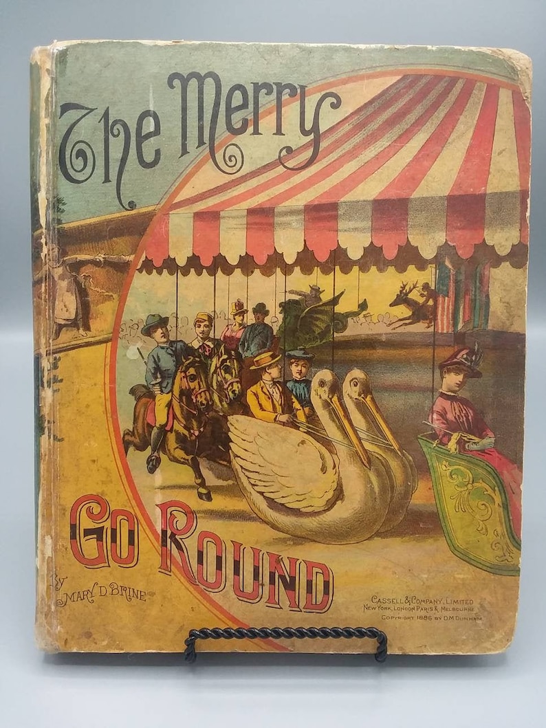 Rare 1886 Victorian Children's Book Antique Illustrated Etsy