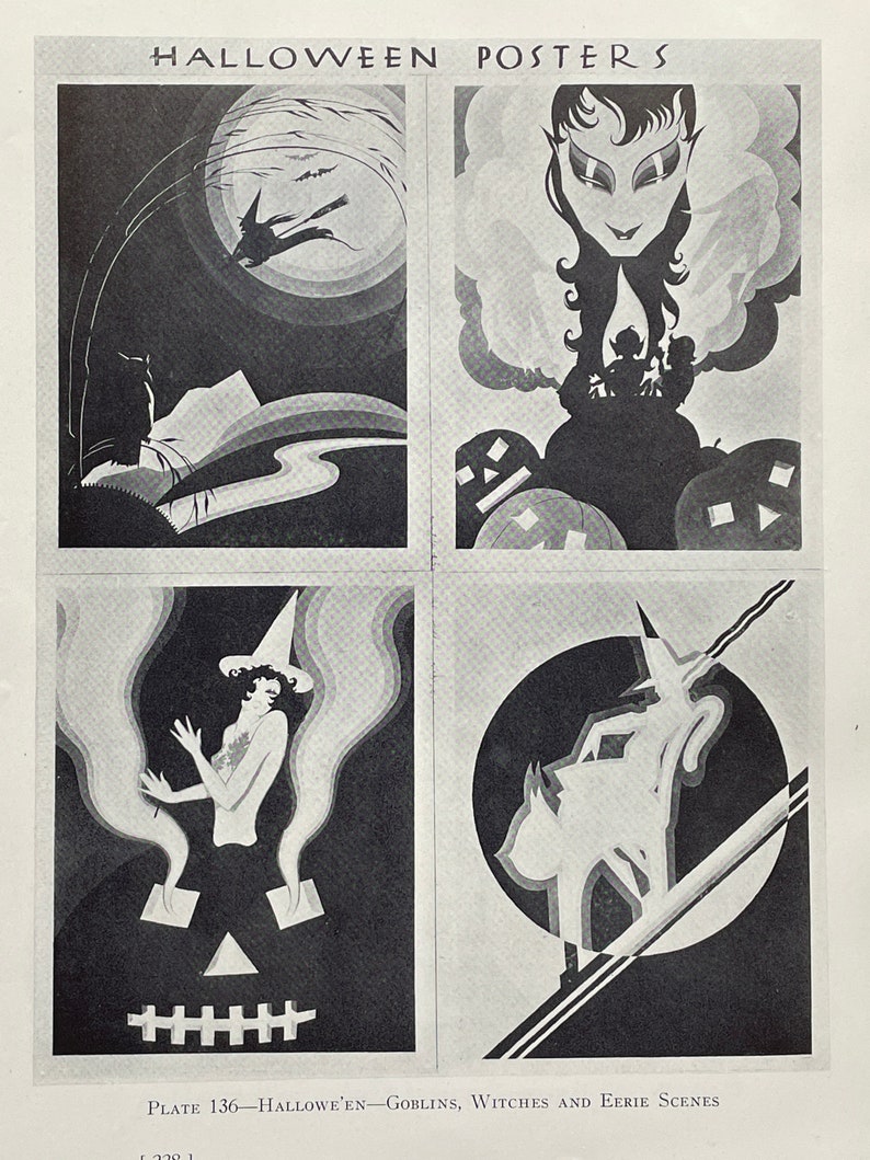 Vintage Illustrated Art Deco Art Book 1934 the Theory and Practice of