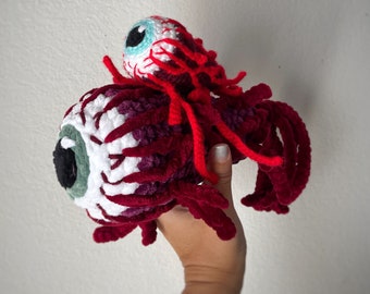 No Sew Eyeball Pet PDF Crochet Pattern