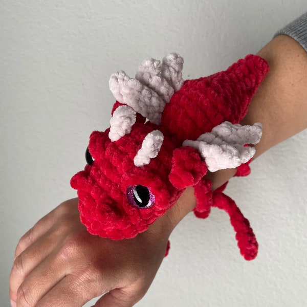 Dragon Pet Bracelet PDF Crochet Pattern