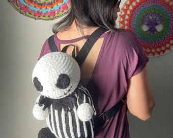 Baby Skelly Backpack Crochet Pattern PDF