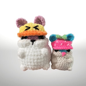 Hipster Hamster PDF Crochet Pattern
