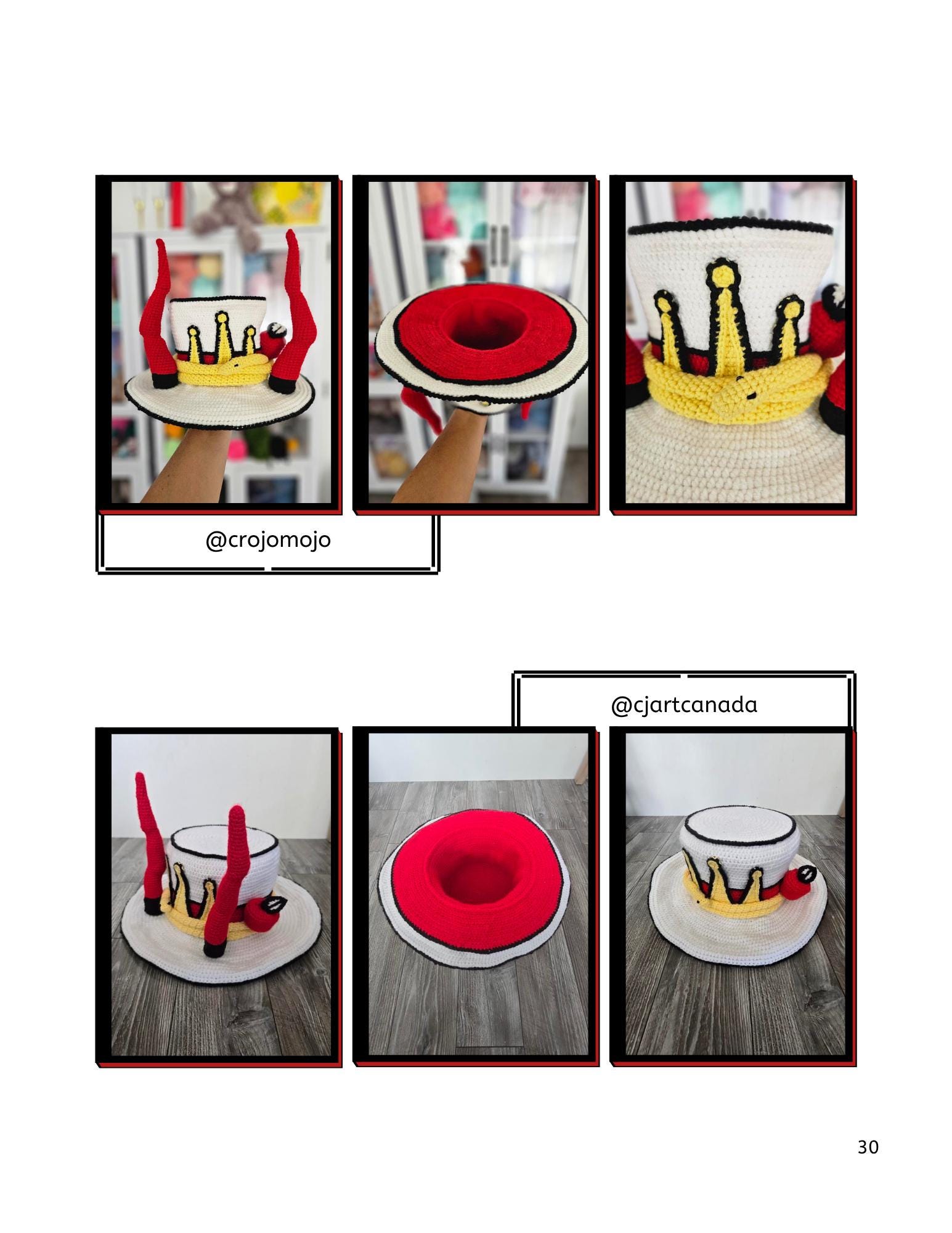 The Ringmaster Hat Crochet Pattern PDF - Etsy