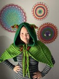 Forest Goblin Capelet PDF Crochet Pattern