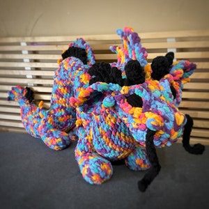 Snuggle Dragon Crochet Pattern PDF