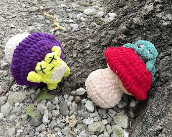 The No-Sew Bad Shroom PDF Crochet Pattern