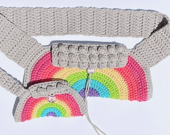 Rainbow Fanny Pack & Wristlet PDF Pattern