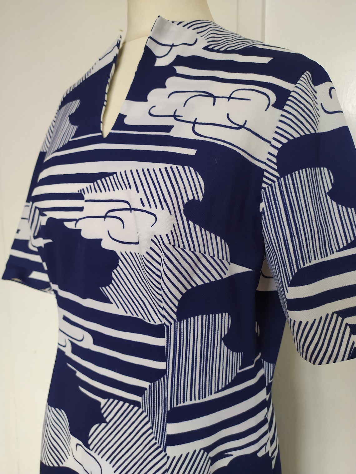 60's Vintage Dress Mod, foto 2 di 5