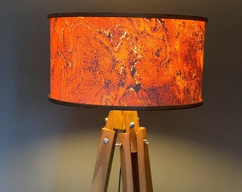 Lampadaire rustique en bois, lampadaire moderne du milieu du siècle, lampe de chevet, lampe de salon,