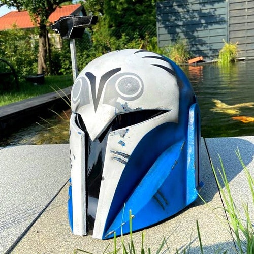 Bo Katan Helmet Star Wars The Mandalorian Bo Katan Kryze Etsy