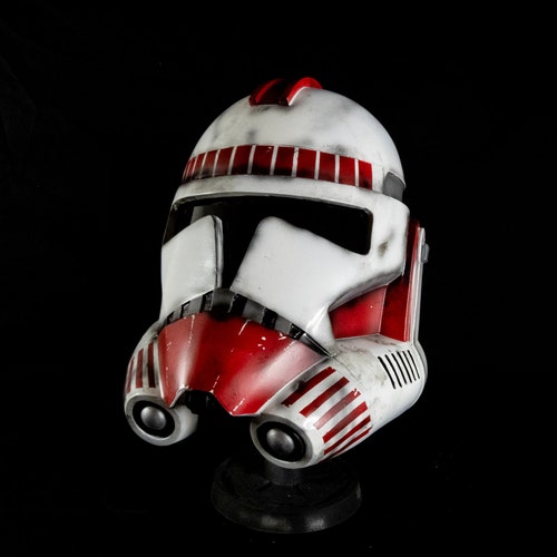 SHOCK TROOPER HELMET Clone Trooper Helmet / Animated Tcw Series Helmet / Cosplay Helmet shops Star Wars / Clone Wars Trooper