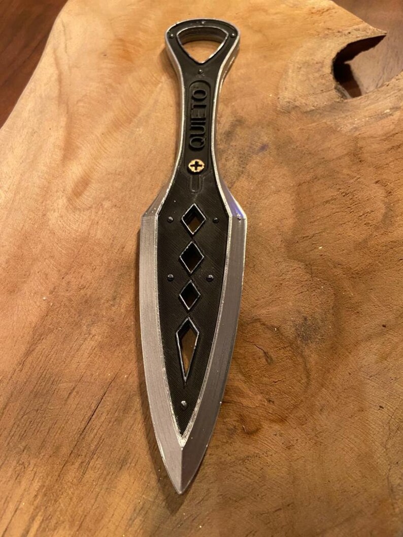 LiveSize Wraith Heirloom Knife // Apex Legends // Kunai // Etsy