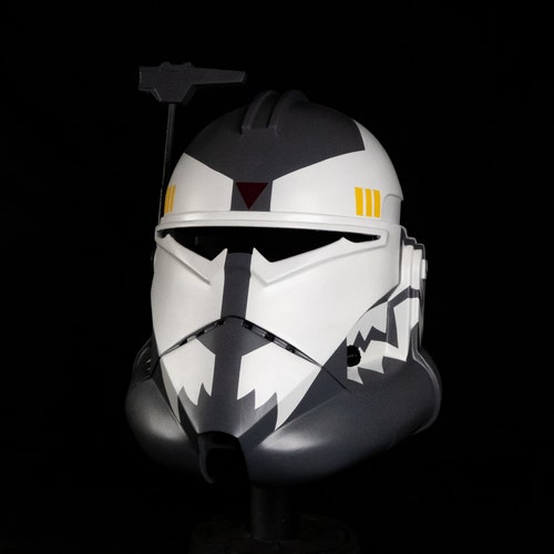 Commander Wolffe Phase 2 Clone Trooper Helmet / shops Wolf Pack / Star Wars helmet / Clone Trooper Clone Wars helmet /