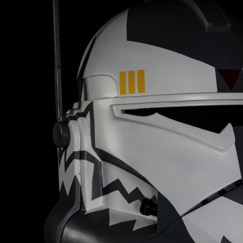 Commander Wolffe Phase 2 Clone Trooper Helmet / shops Wolf Pack / Star Wars helmet / Clone Trooper Clone Wars helmet /