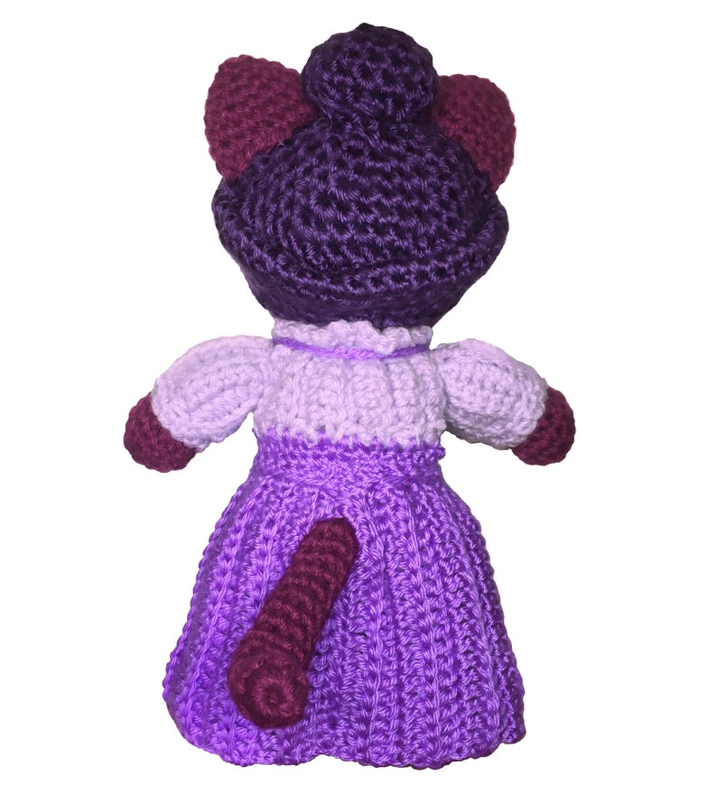 Vote Meow Kitty Suffragette of Color Amigurumi Crochet Pattern & Sticker Design image 2