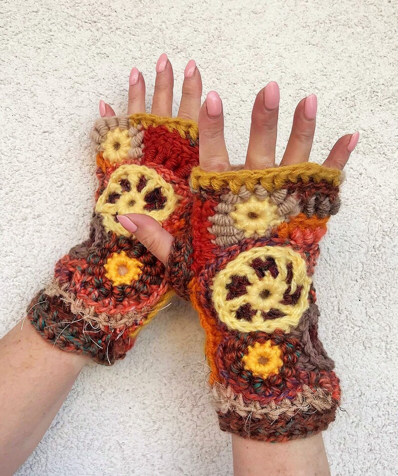 cute fingerless mittens