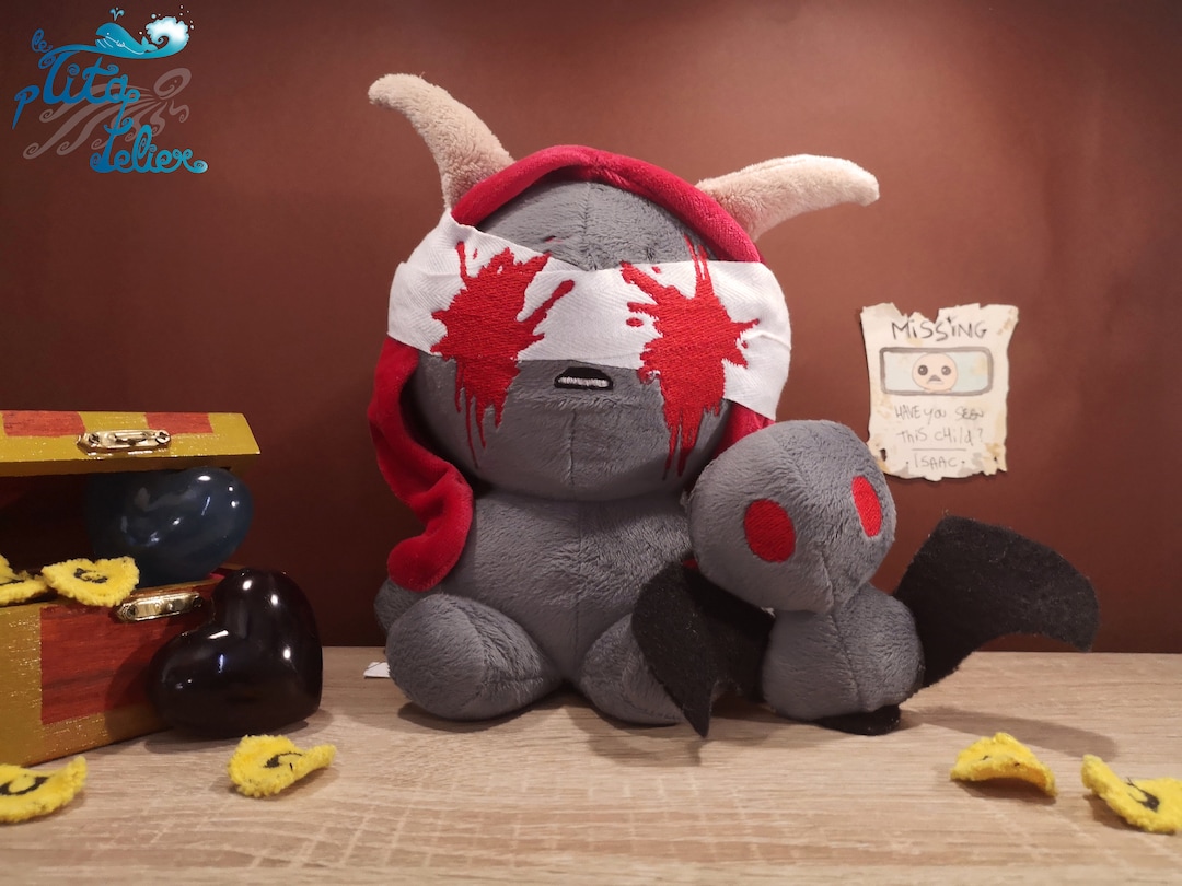 Lilith and Tainted Lilith Plush From the Binding of Isaac - Etsy