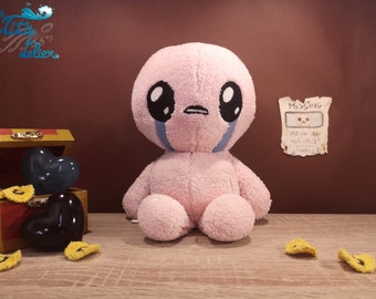 Isaac plush from The Binding of Isaac game