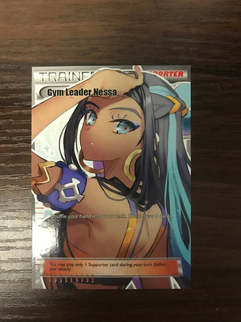 NEW Pokemon Sword/Shield Trainer Cards Nessa & Bea Etsy