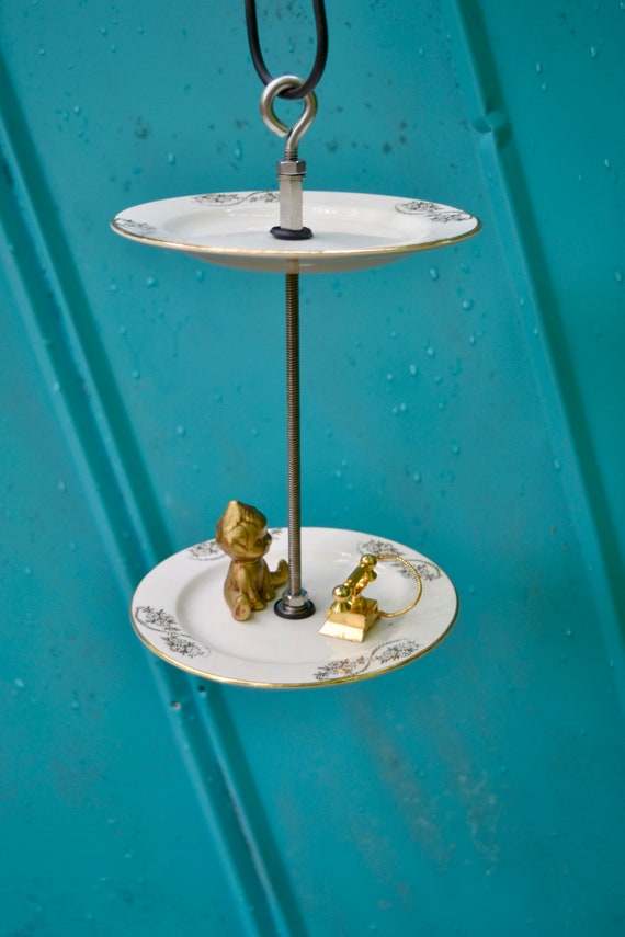 Bird Feeder Vintage China Bird Feeder Bird Bath Butterfly Bath Etsy