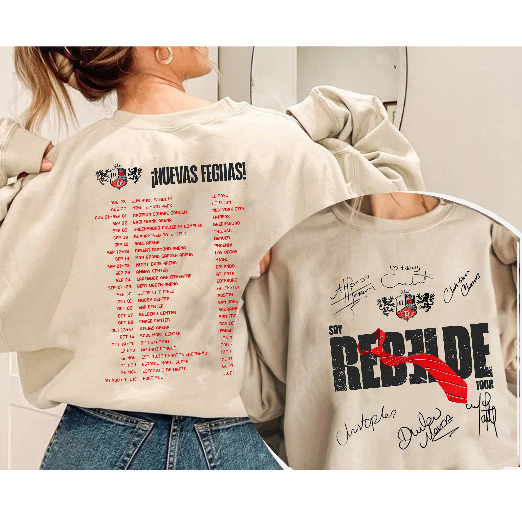 Rbd Tour Png, RBD Shirt, Rebelde Tour Shirt, Soy Rebelde Fan Shirt, RBD