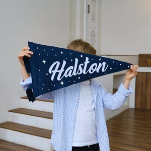 Pennant Flag - Custom Pennant - Name Pennant - Name Flag - Name Banner - Name Flag for Nursery