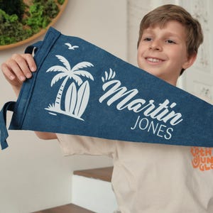 Custom Felt Name Pennant: Personalized Nursery Wall Decor