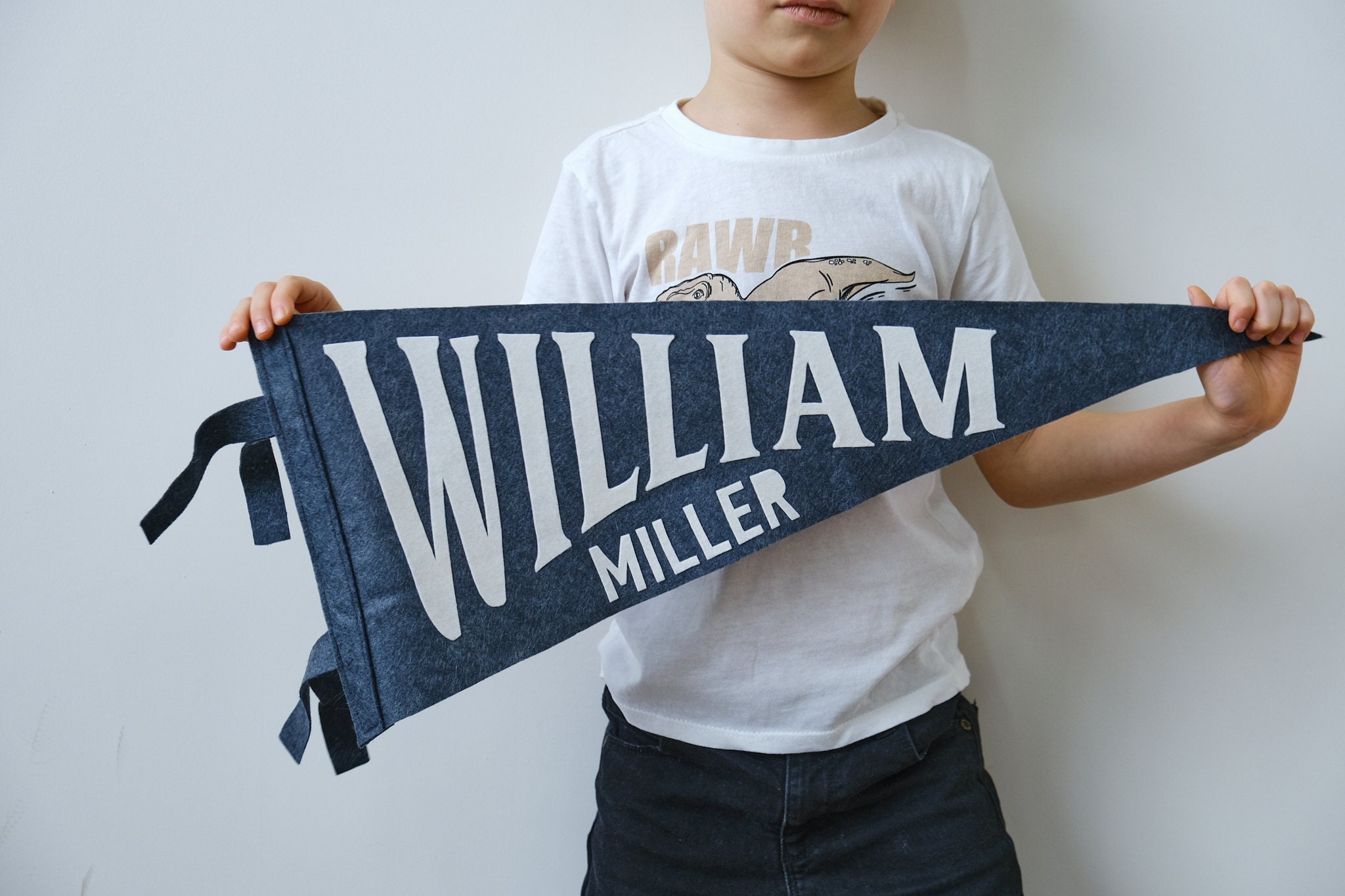 William Pennant Vintage Style Pennant Felt Pennant Flag Etsy