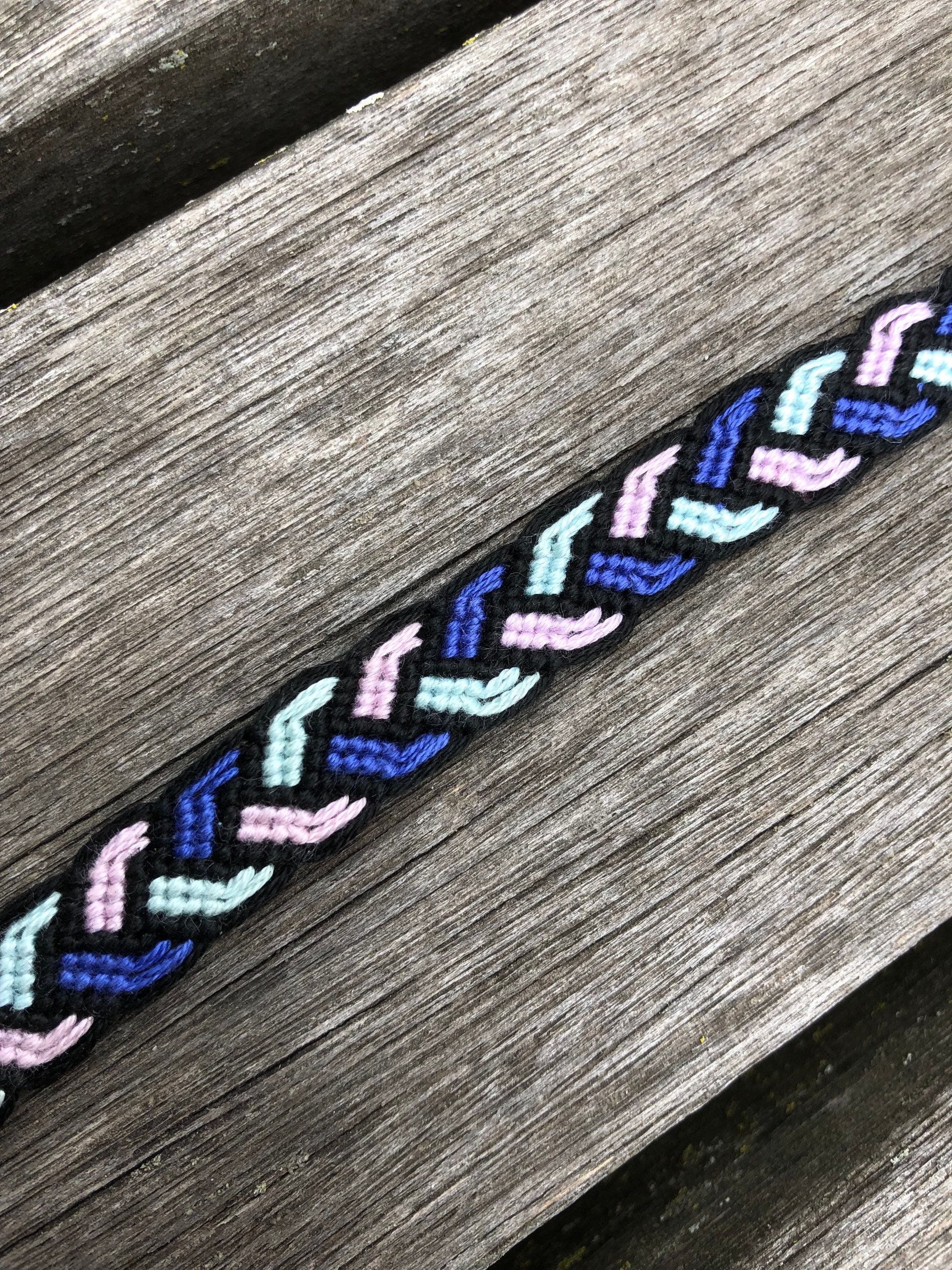 Braid Bracelet Knotted Custom Colors - Etsy