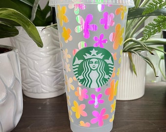 Flower Power Starbucks Cup