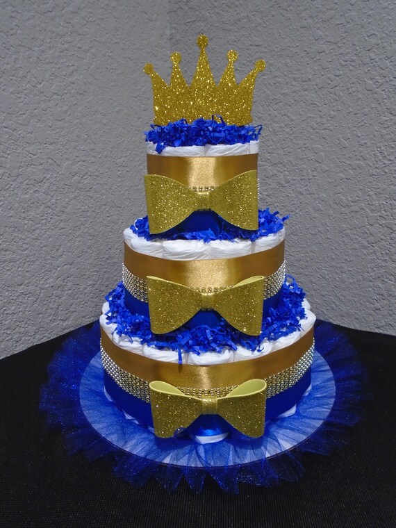 prince diaper cake