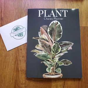 Plant Chores Planner | Houseplant Planner | Plant Parent Gift | Plant Wish List | Plant Care Tracker | Plant Chores | Plant Care Routine
