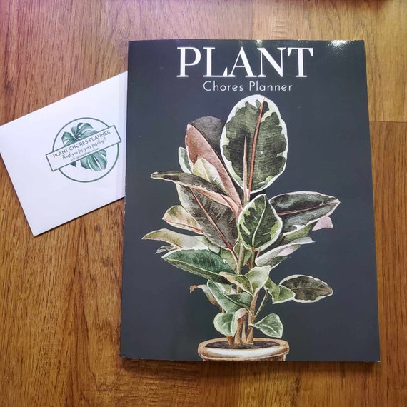 Plant Chores Planner | Houseplant Planner | Plant Parent Gift | Plant Wish List | Plant Care Tracker | Plant Chores | Plant Care Routine