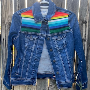 Upcycled Denim Jacket US Women’s Size XS