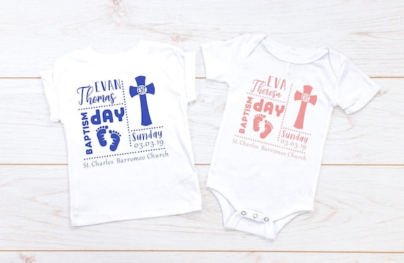 baptism shirt for baby