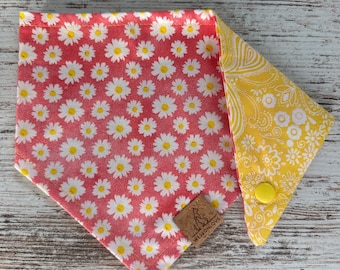 Daisy Reversible Pet Bandana