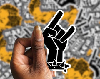 Afro-Punk Sticker | Black Power, Rock On