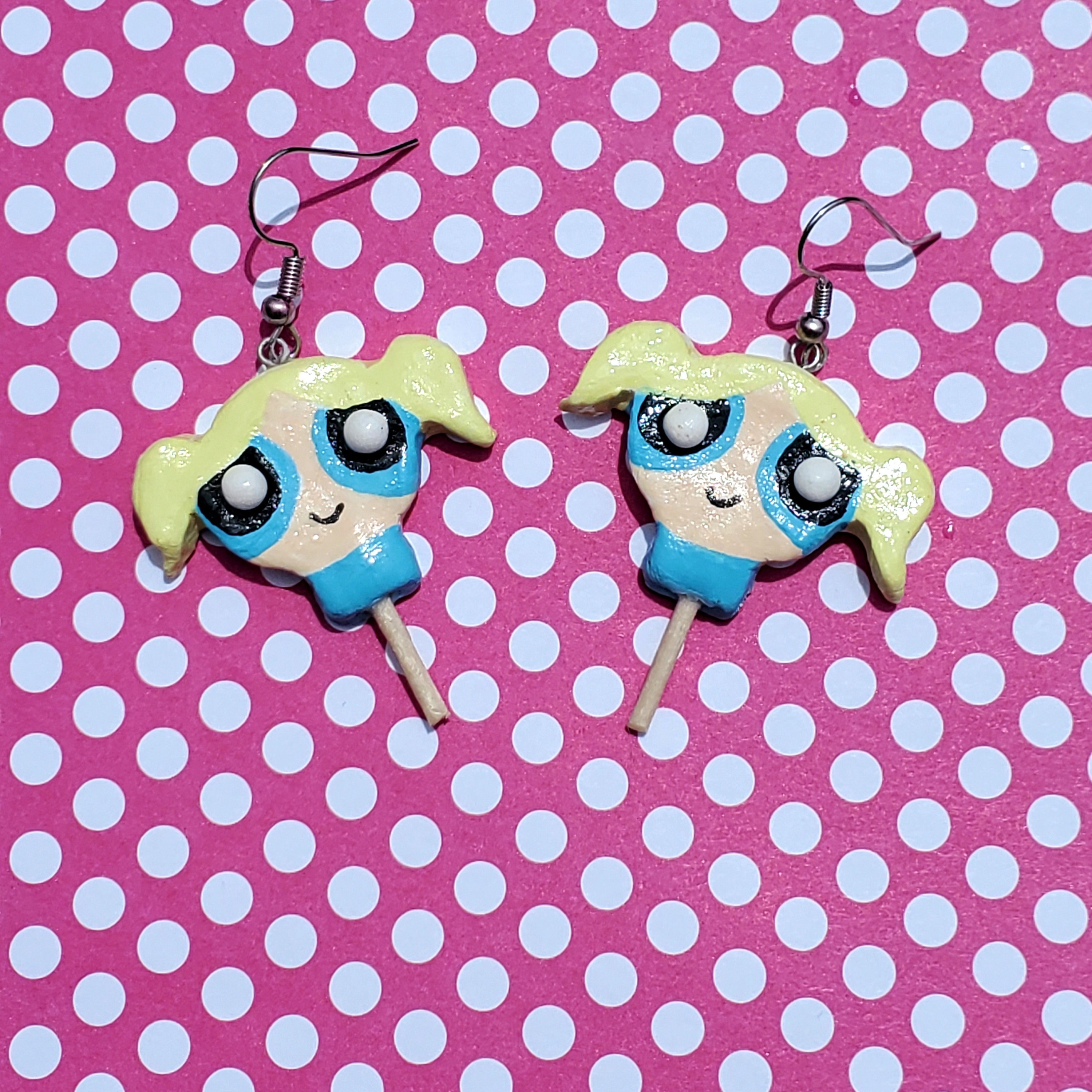 Bubbles Popsicle Earrings Ice Cream Truck Earrings Ice Cream Etsy