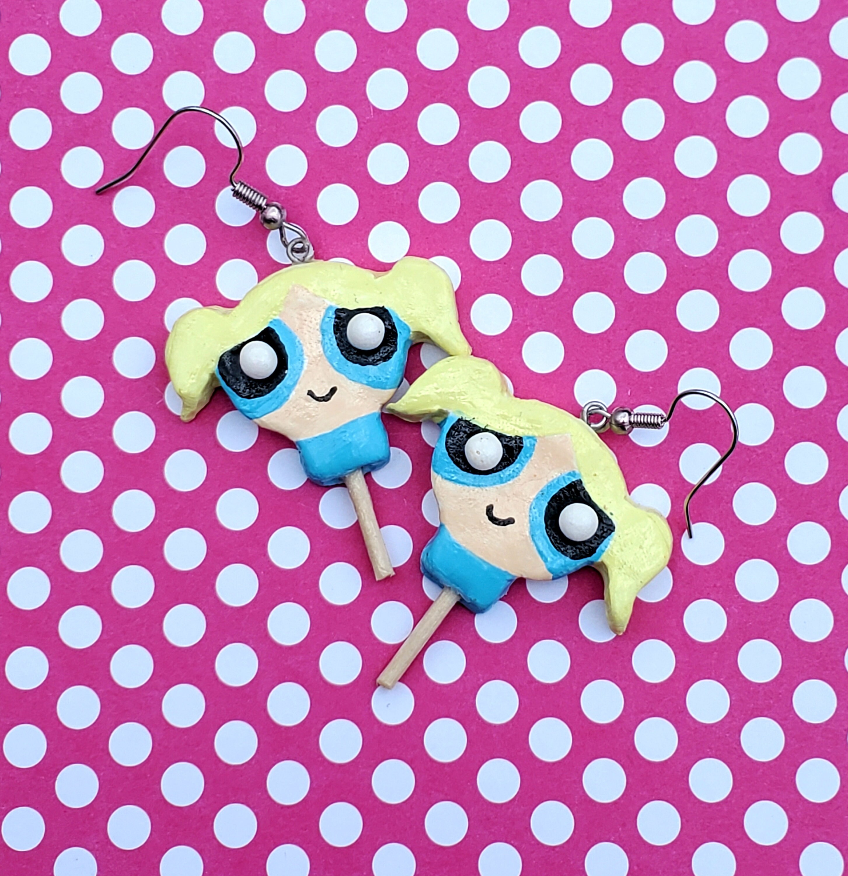 Bubbles Popsicle Earrings Ice Cream Truck Earrings Ice Cream Etsy