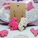 Animal Cookies, White And Pink Animal Cookies, Animal Crackers, Animal Earrings, Cookie Earrings, Snack Earrings, Gifts For Her, Miniatures 