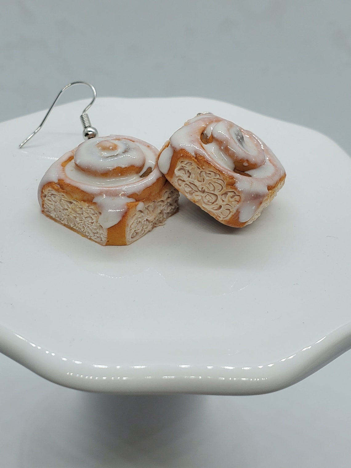 Cinnamon Roll Earrings Roll Earrings Bread Earrings Etsy