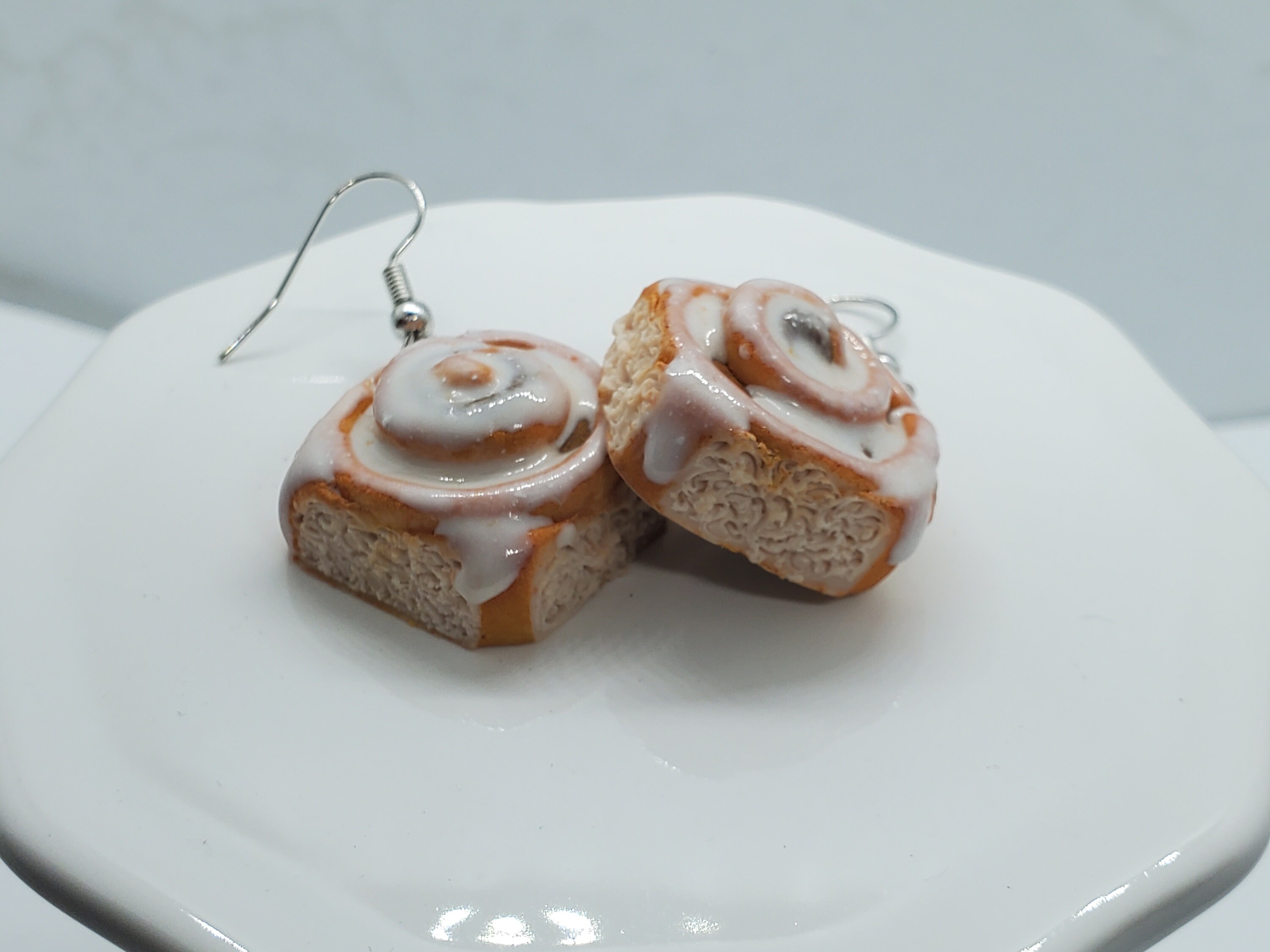 Cinnamon Roll Earrings Roll Earrings Bread Earrings Etsy