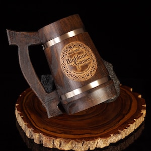 Beer Mug Personalized, Customized Beer Stein, Wooden Beer Mug, Gifts for Man, Gift for Him, Corporate gifts, Groomsmen gift, Wedding gift