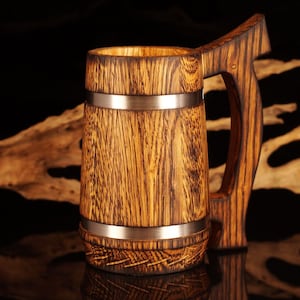 Unique Viking Style Beer Mug, Engraved Tankard for Groomsmen Proposal, Beer Mug, Personalized Beer Stein, Beer Mug for Him, Best Man Gift