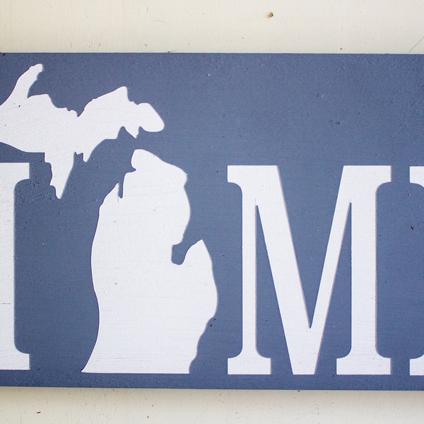 Michigan Sign - Etsy