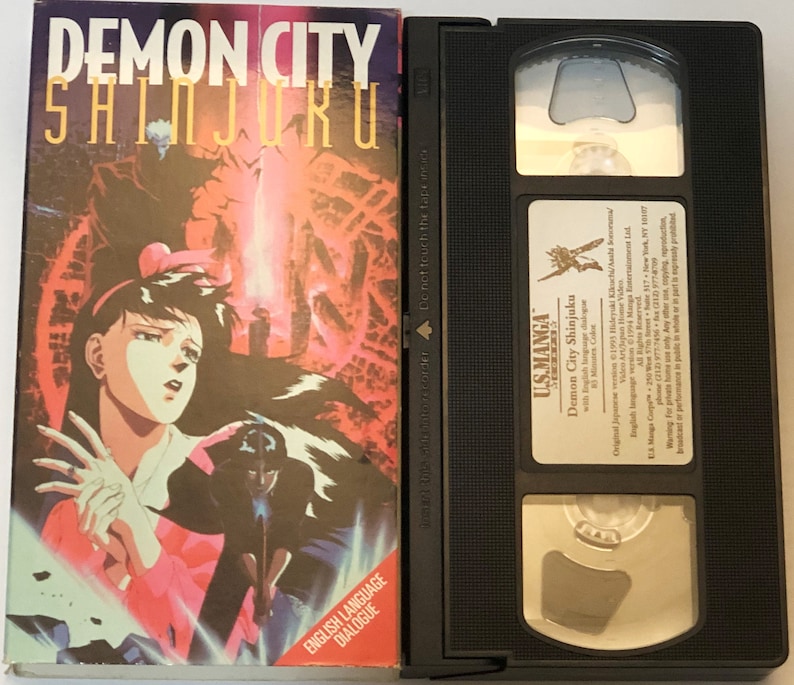 Vintage Anime VHS Tapes Etsy